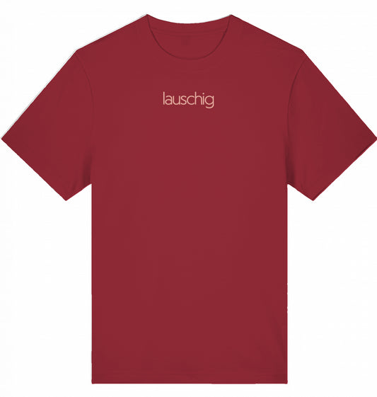 lauschig shirt lässig coral logo