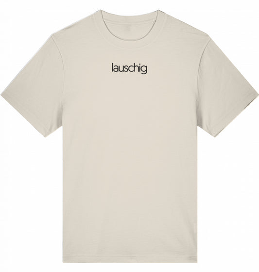 lauschig shirt lässig black logo