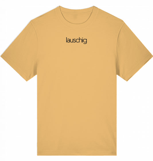 lauschig shirt lässig black logo