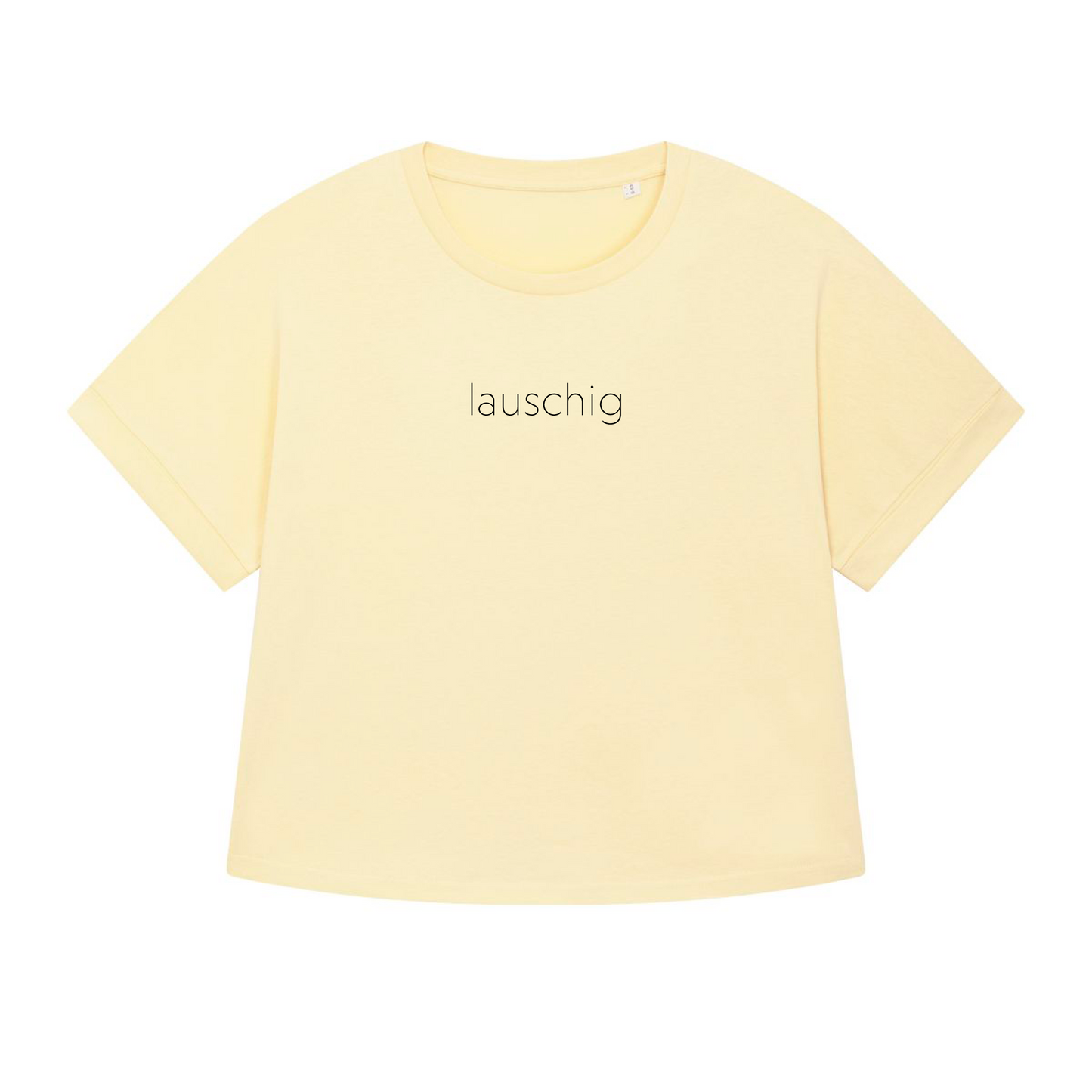 lauschig crop shirt