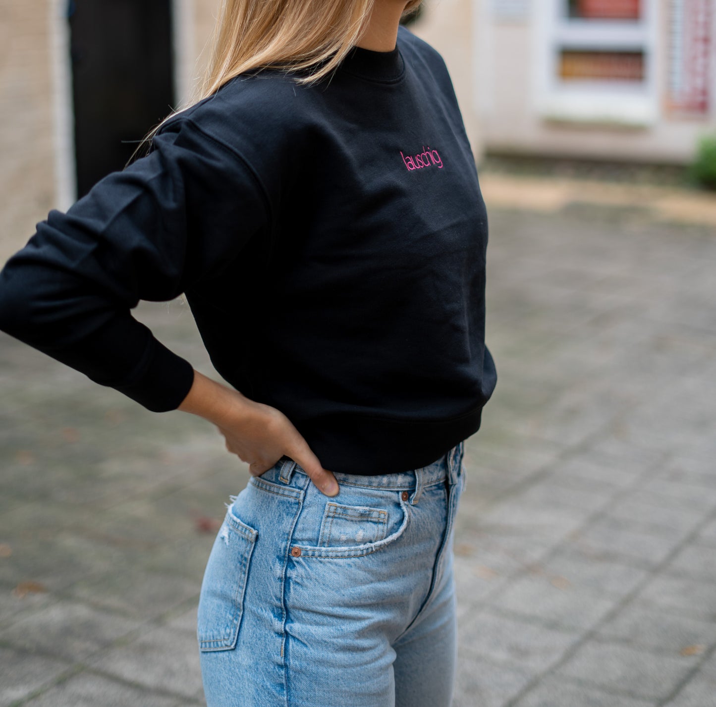 lauschig crop sweater