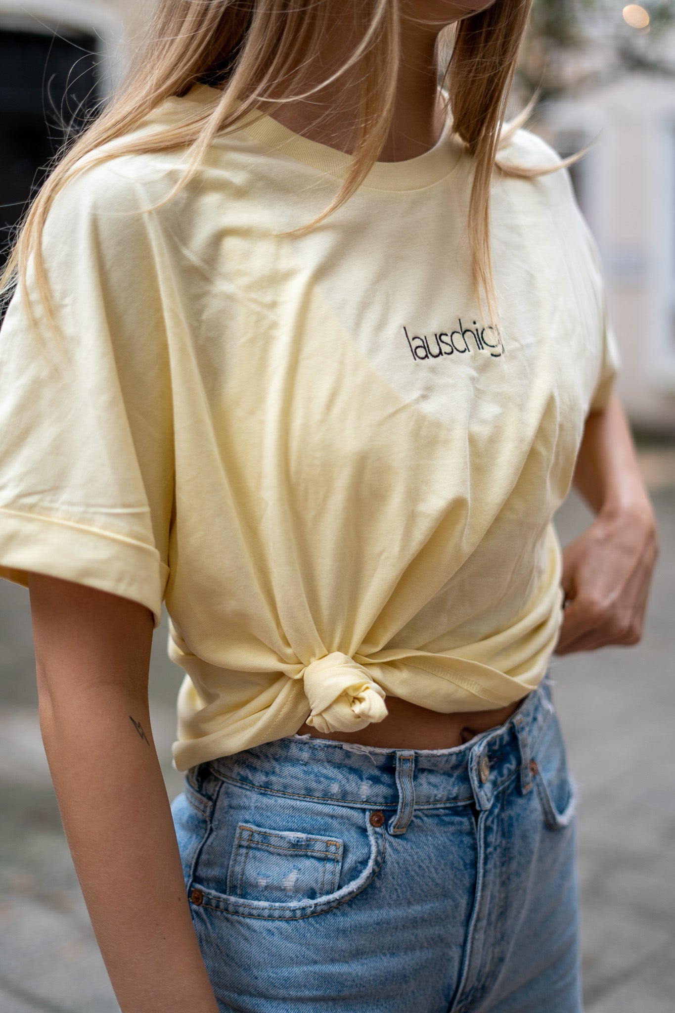 lauschig crop shirt